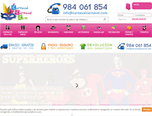 Tablet Screenshot of carnavalcarnaval.com